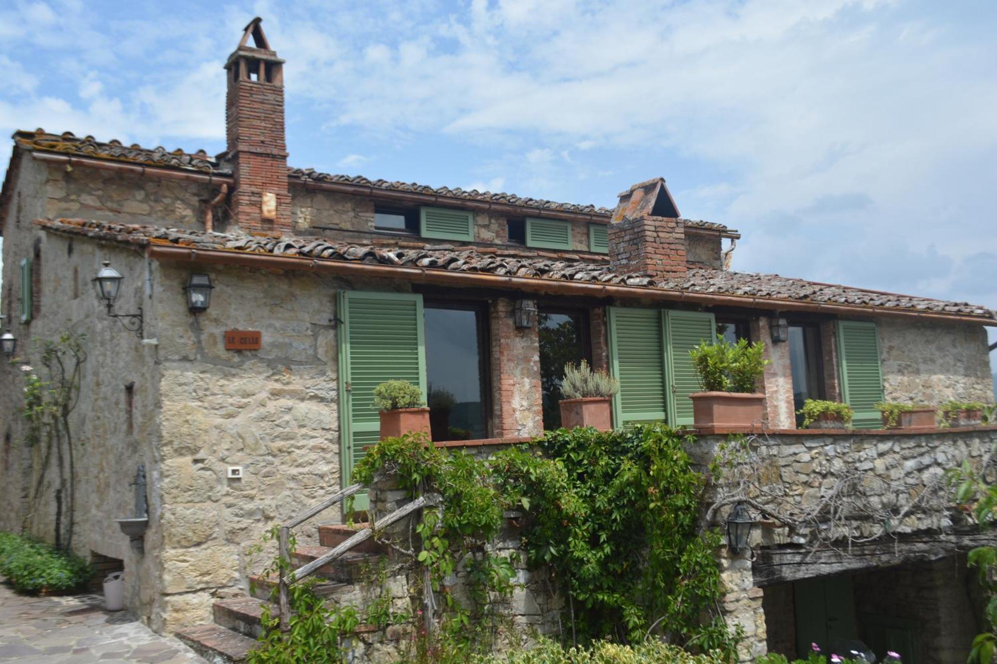 Celle Di Lecchi Nel Chianti Βίλα San Sano Εξωτερικό φωτογραφία